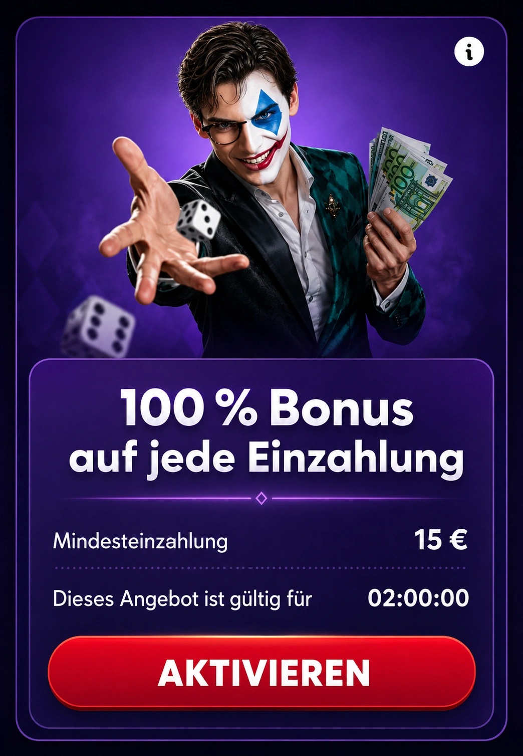 Jokertipp Casino Affiliate-Landing-Vorschau